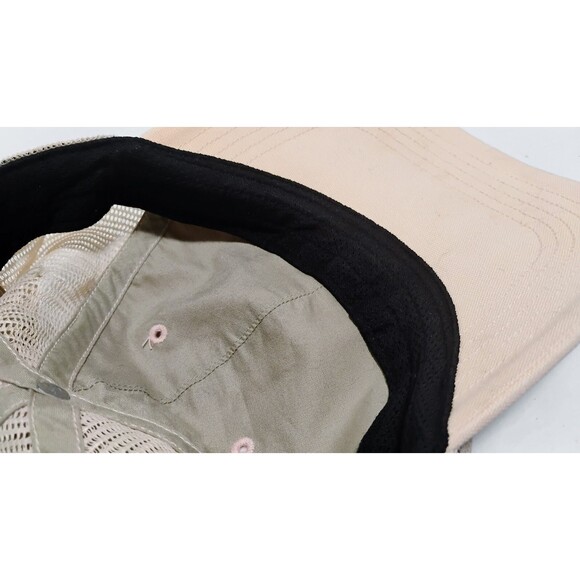 CARHARTT BRAND ADJUSTABLE SNAPBACK IVORY CANVAS FORCE RUGGED WORK CAP HAT - Picture 6 of 7